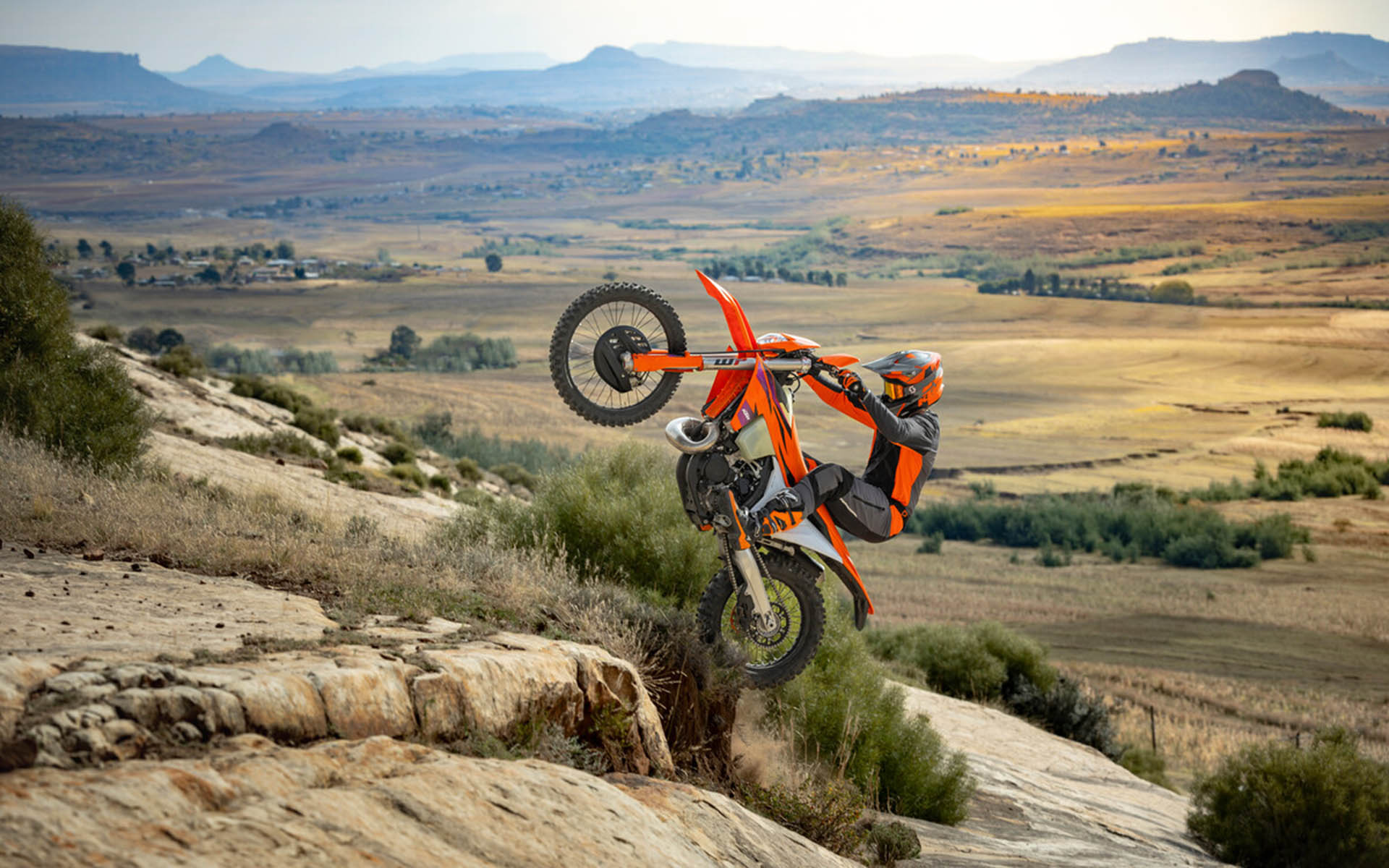 THE 2024 KTM EXC ROARS THROUGH LESOTHO A LOOK AT THE 2024 ENDURO