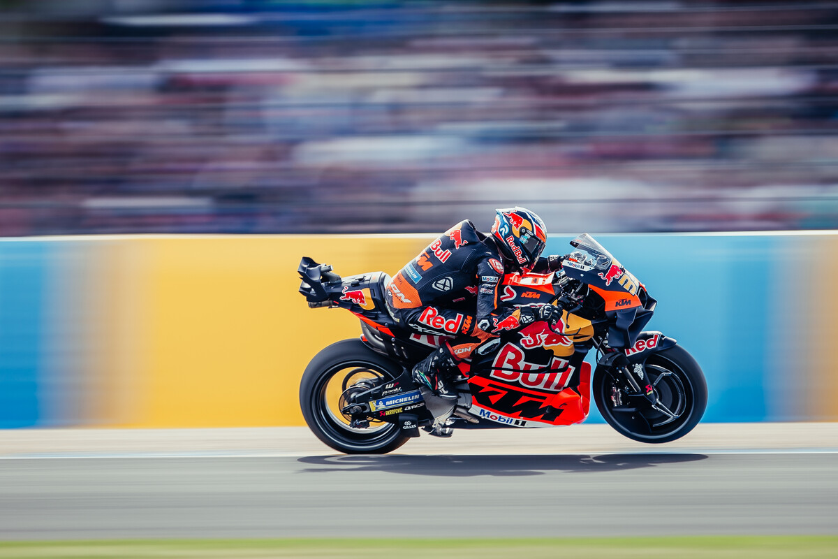 Determined Red Bull KTM charge to 8th by Binder at Le Mans MotoGP ...